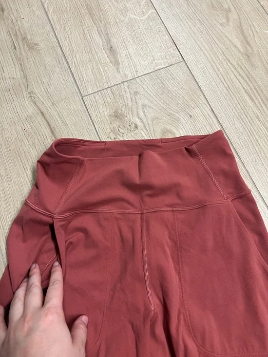 lululemon athletica Wide-Leg Leggings in Rust Red - Picture 3 of 7